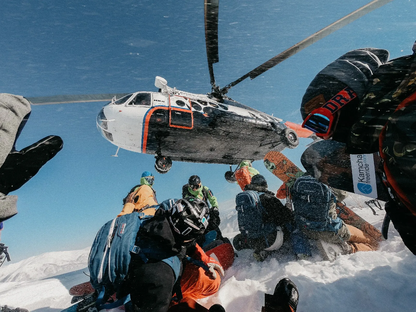 Heliski in Kamchatka