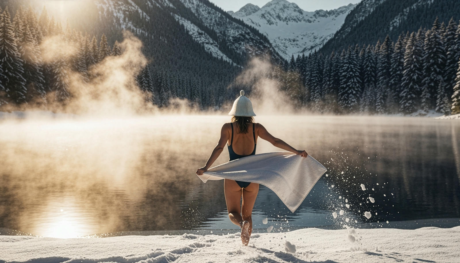 Зима на Алтае: тур по баням и горам