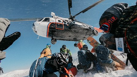Heliski in Kamchatka