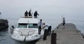 Swiss President at Lake Baikal Swiss President at Lake Baikal