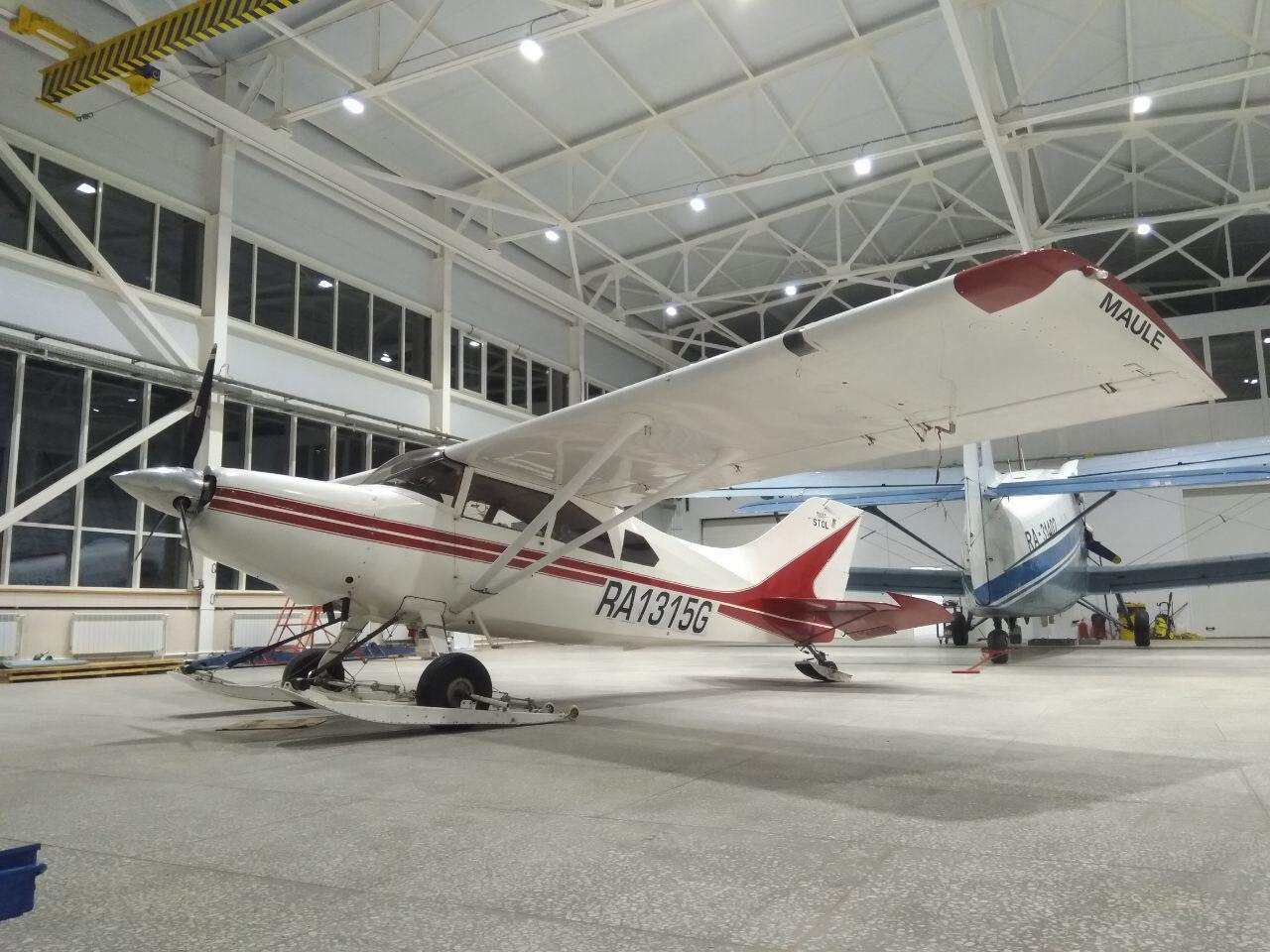 Самолет Maule M-8 в Иркутске